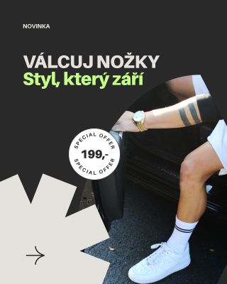 ☝🏻 NOVINKA ☝🏻 🆒 VÁLCUJ NOŽKY 🆒 Nazuj. Ukaž. Zazáříš. 👌 Pohodlné. 👌 Cool. 👌 Hezké. Staň se králem/královnou ulic i barů ve...