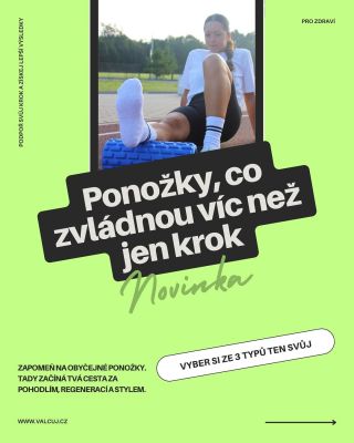 🧦 PONOŽKY PRO NOŽKY🧦 Máme pro tebe ponožky: 🤾🏻‍♀️sportovní s gripem pro maximální výkon 💆🏻‍♂️regenerační pro rychlou...